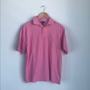 Facónnable Pink Short Sleeve Polo Shirt